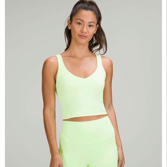 lululemon Align™ Tank Top Light Support, A/B Cup sz 0 Faded Zap - Picture 4 of 7